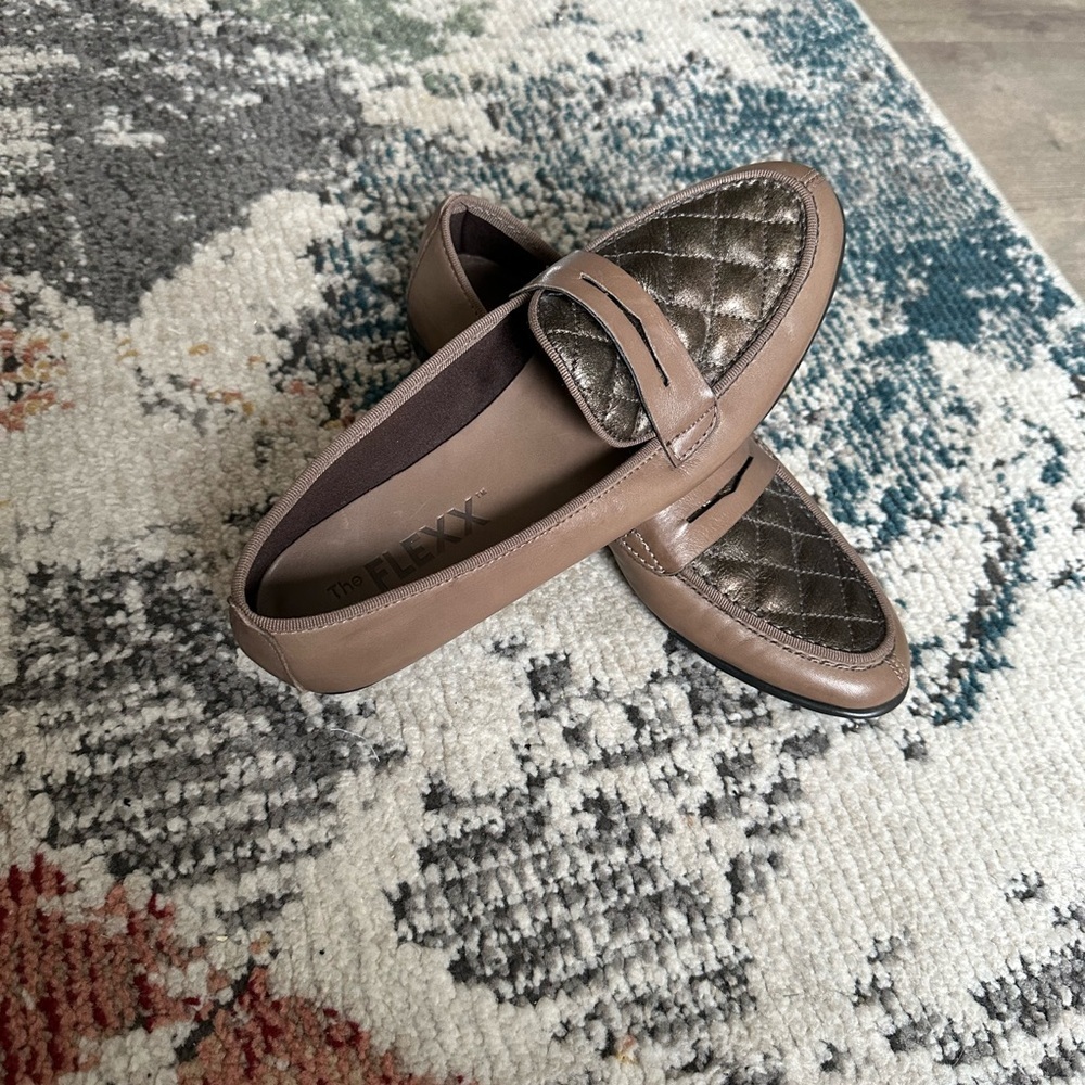 The FLEXX Women's Bronzo/Desert Shadow/Cashmere Risolution size 9 like new - Picture 5 of 16